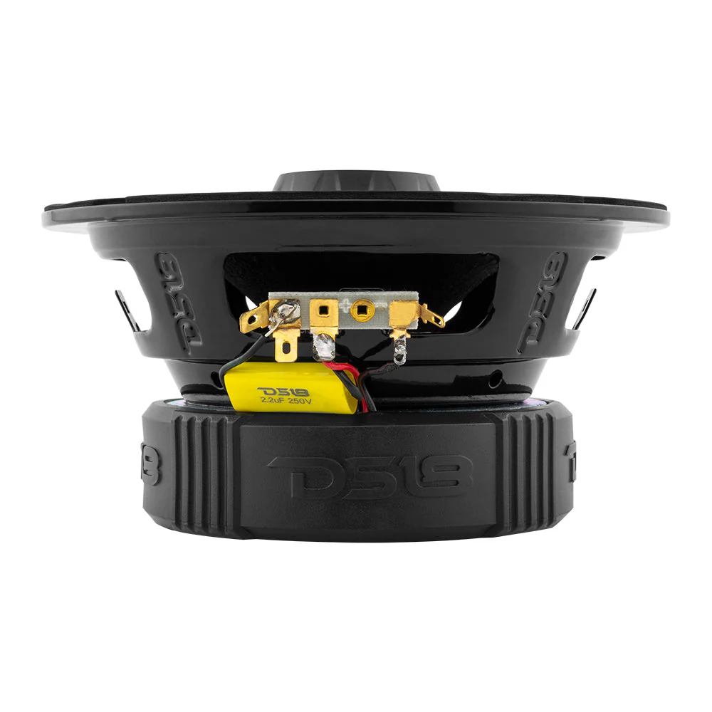 PRO-ZT6 Coaxial Mid-Range Loudspeaker with Water Resistant Cone Built-in Bullet Tweeter and Grill 225 Watts Rms 4-Ohm - Image 4