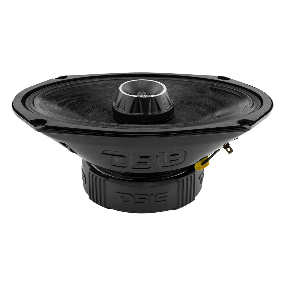 PRO-ZT69 Coaxial Mid-Range Loudspeaker with Water Resistant Cone Built-in Bullet Tweeter and Grill 275 Watts Rms 4-Ohm - Image 3