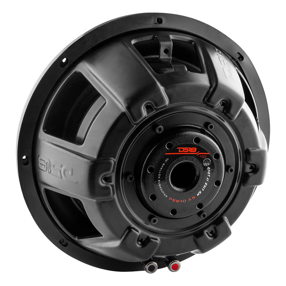 PSW10.4S PS Shallow-Mount Water Resistant 10" Subwoofer 500 Watts Rms SVC 4-Ohm - Image 4