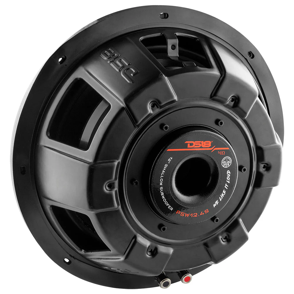 PSW12.4S Shallow-Mount Water Resistant 12" Subwoofer 600 Watts Rms SVC 4-Ohm - Image 4