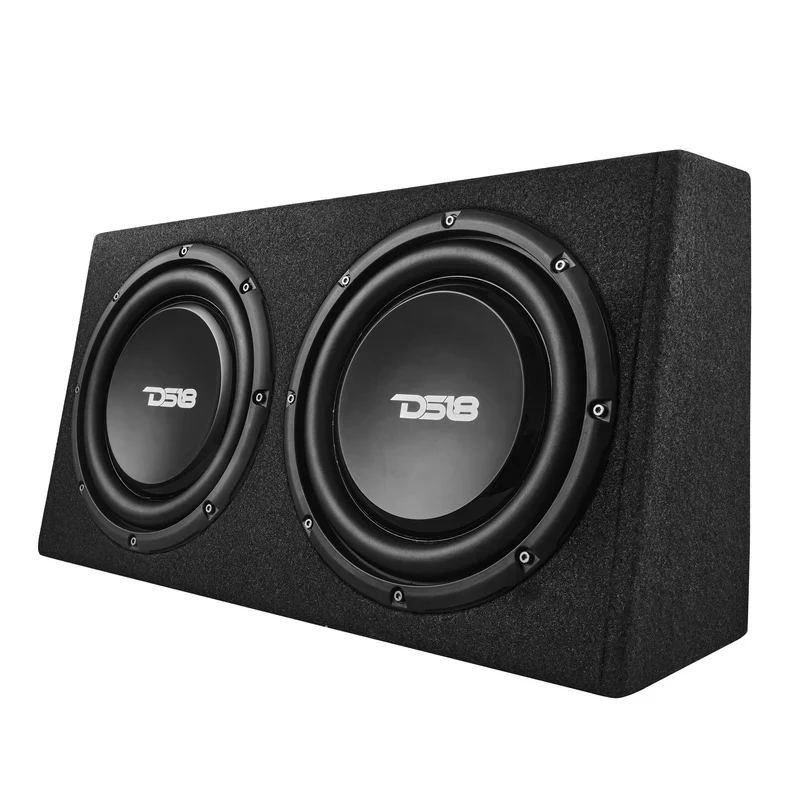 PU210A 10" Active Subwoofer Shallow Enclosure with 10" Passive Subwoofer For Pickup Trucks - Image 8