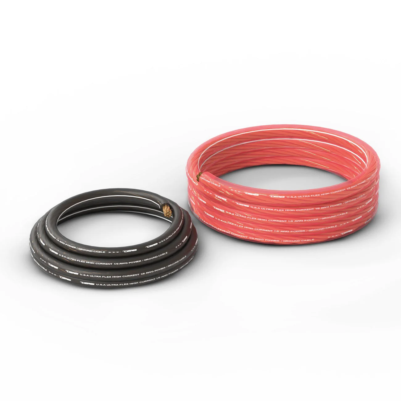 PW-1/0GA-5BK/20RD 0-GA Ultra Flex CCA Ground Power Cable 5 Ft Black and 20 Ft Red Kit - Image 3