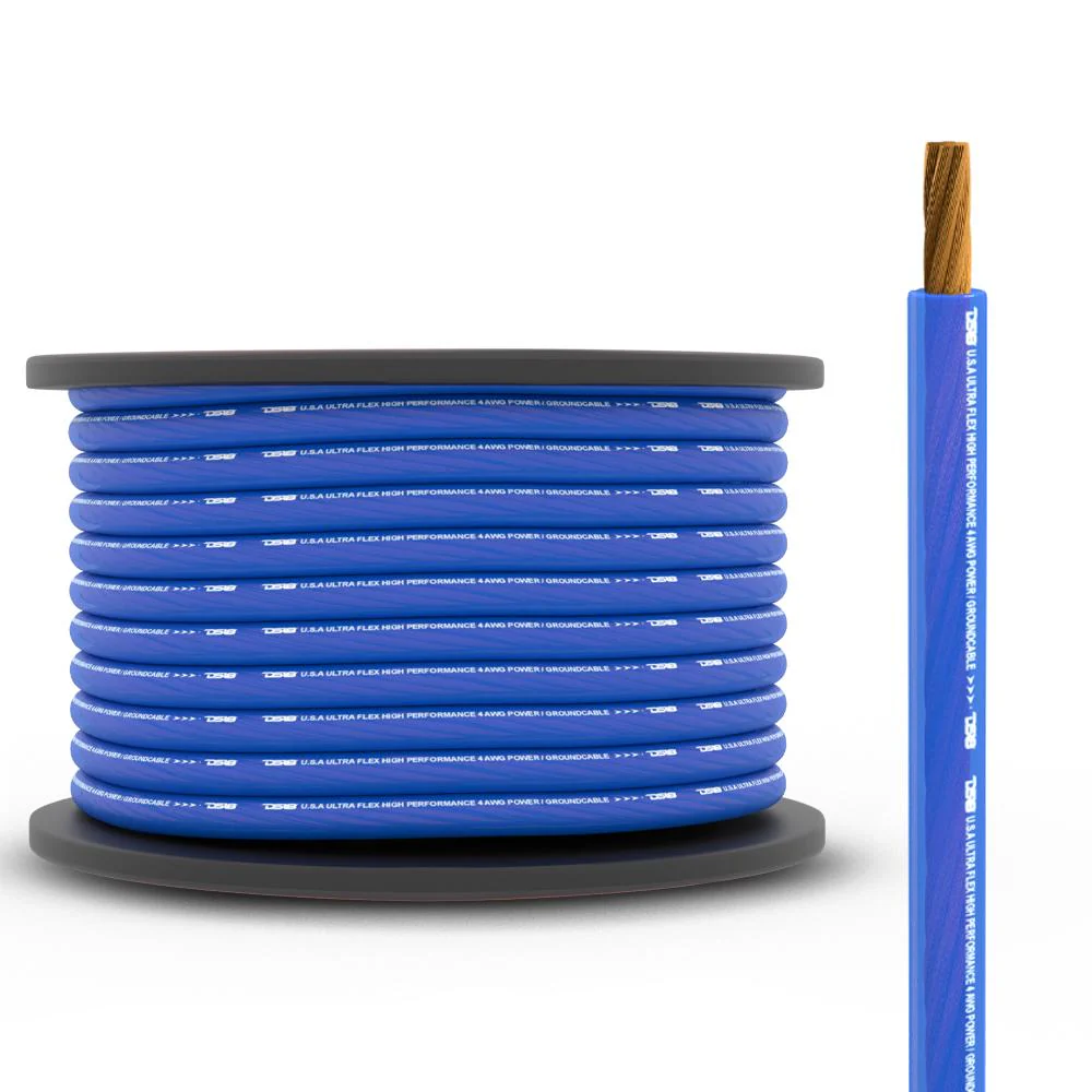PW-4GA-100BL 4-GA CCA Ground, Power Cable, 100 Feet - Image 2