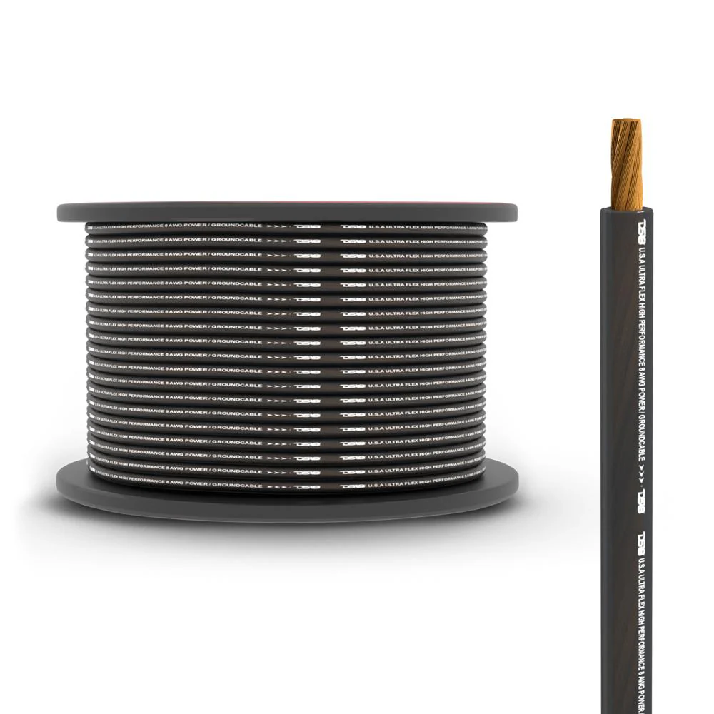 PW-8GA-250BK 8-GA CCA Ground, Power Cable, 250 Feet - Image 2