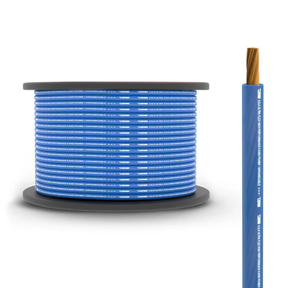 PW-8GA-250BL 8-GA CCA Ground, Power Cable, 250 Feet - Image 2