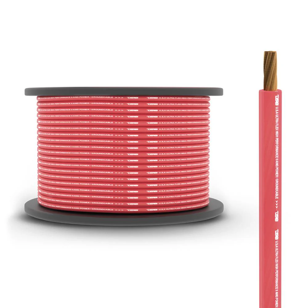 PW-8GA-250RD 8-GA CCA Ground, Power Cable, 250 Feet - Image 2