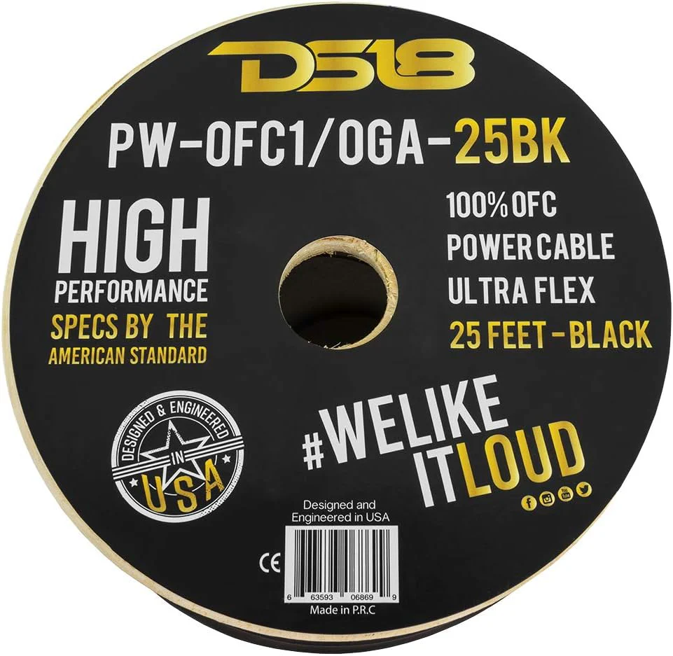 PW-OFC1/0GA-25BK Power Wire - Image 2