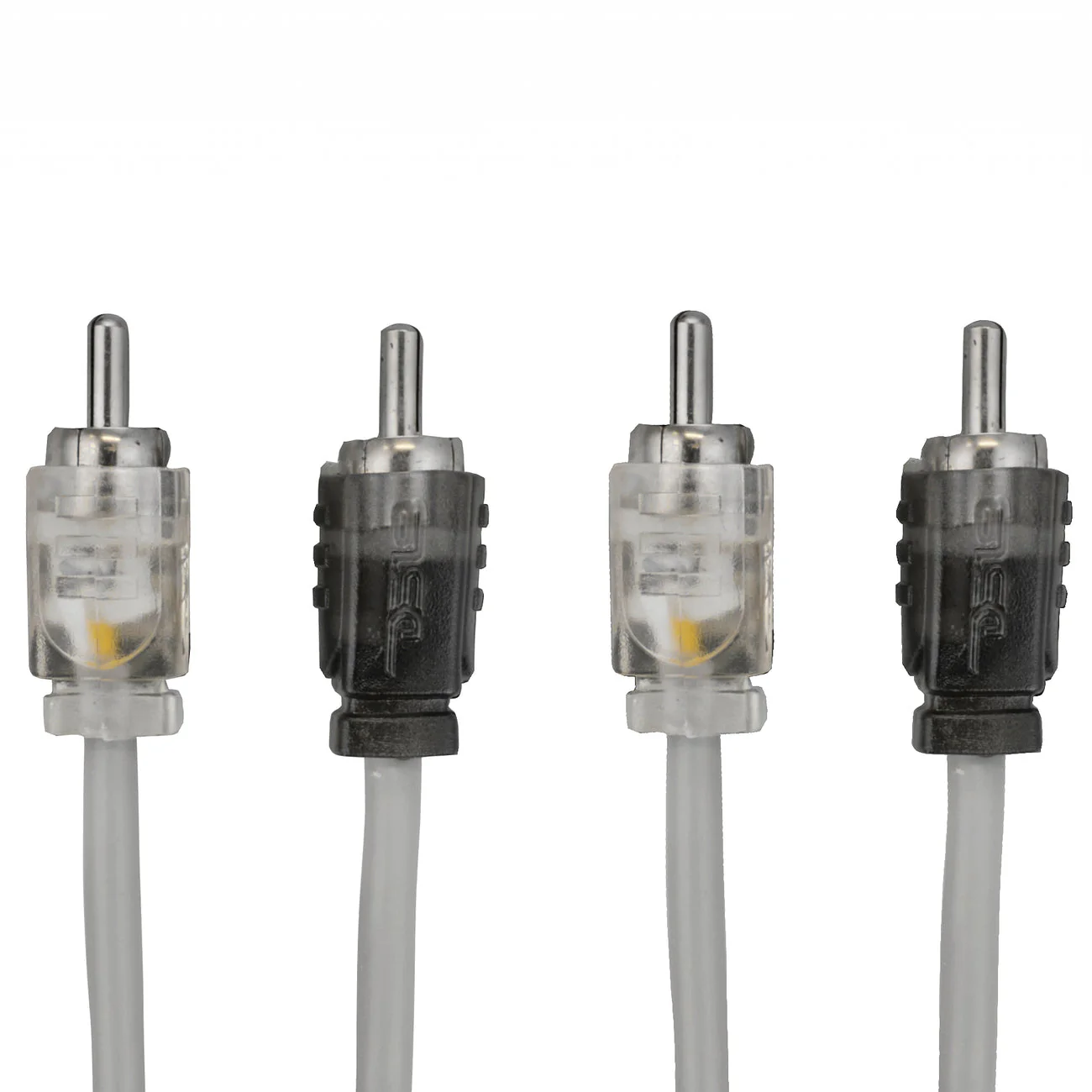 R3/SLV 3 Feet Ultra Flex 100% OFC RCA Cable Wire Silver - Image 3