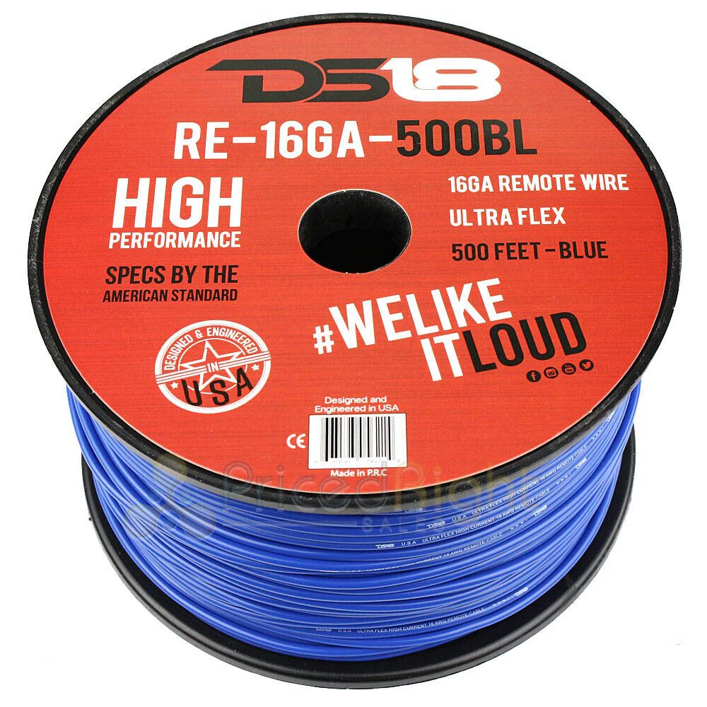 RE-16GA-500BL 16-GA Remote Wire Primary Wire 500 Feet - Image 2