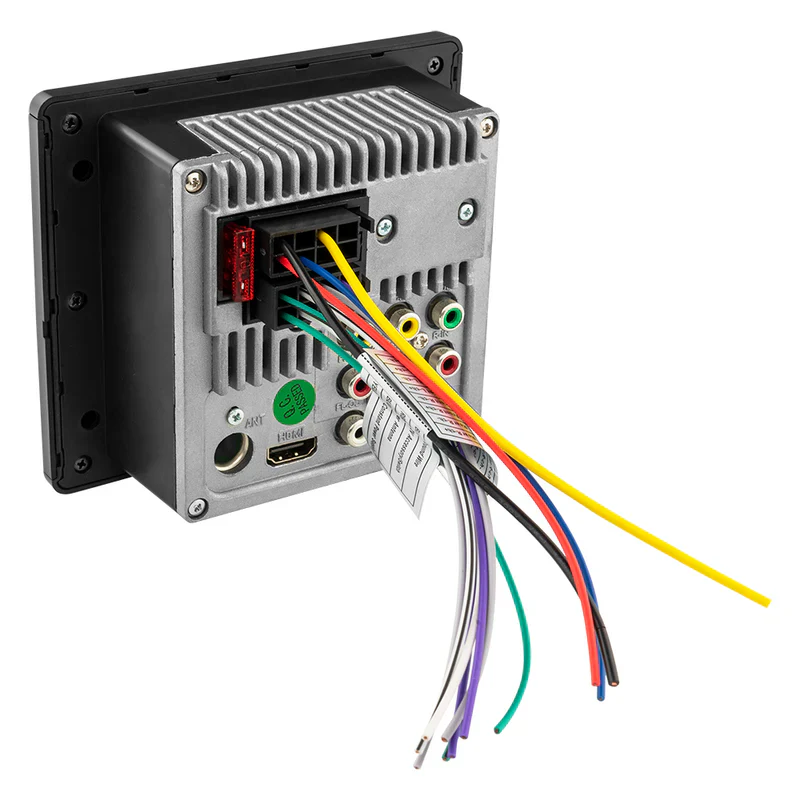 RV.R1 RV and Trailers Headunit 2.75" LCD screen , 2 Zones, 4 volts Output,HDMI, BT, RDS 4 X 50 Watts - Image 2