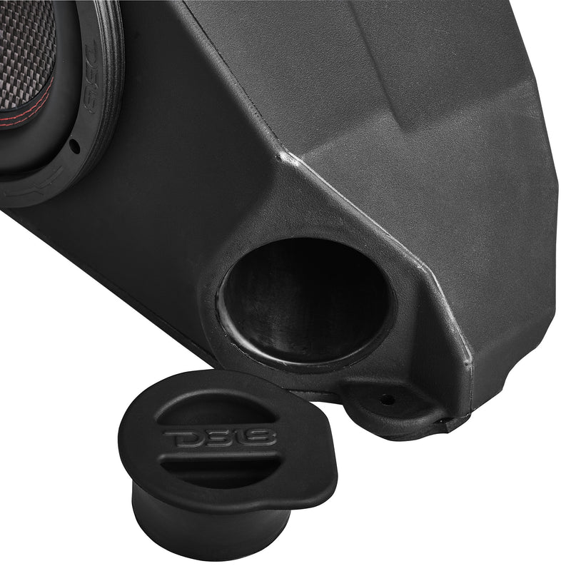 RZR-GBSUB10LD Polaris RZR Glove Box 10" Subwoofer Enclosure 1200 Watts Carbon Fiber Subwoofer - Image 6