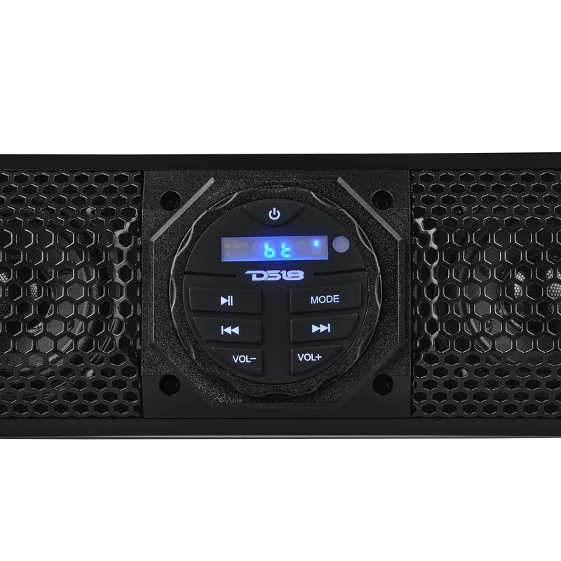 SB24BTX 24" Marine Sound Bar Speaker System, 6 Speakers 600 Watts, Bluetooth® v5.0, Rotating Control Panel - Image 4