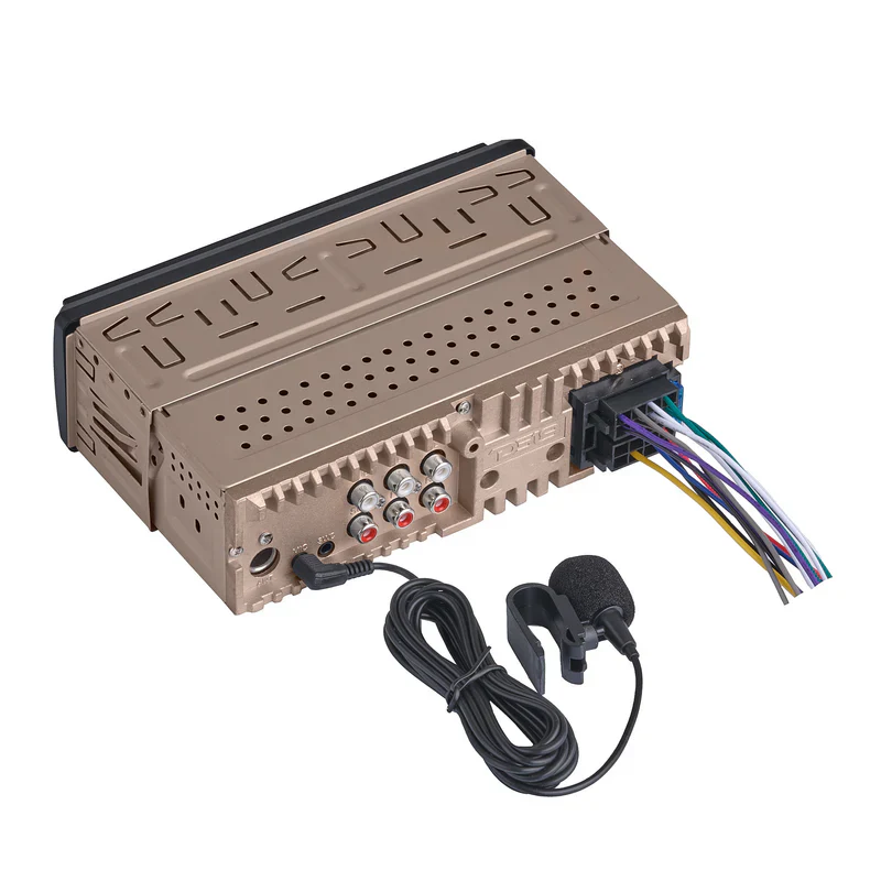SDX-P100 Digital Media Receiver | Single Din | DSP | APP | Bluetooth Audio and Calling Head Unit | Aux Input | USB | Mechless | AM/FM Radio Receiver | 3V + 3.5V Subwoofer - Image 2