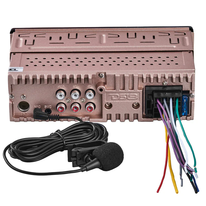 SDX-P100 Digital Media Receiver | Single Din | DSP | APP | Bluetooth Audio and Calling Head Unit | Aux Input | USB | Mechless | AM/FM Radio Receiver | 3V + 3.5V Subwoofer - Image 3