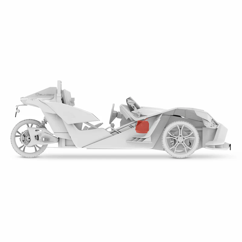 SLG-UDSD6LD Polaris Slingshot Under Dash Enclosure Loaded | 2 x ZR6.4D Subwoofers | 2015 - 2019 - Image 4