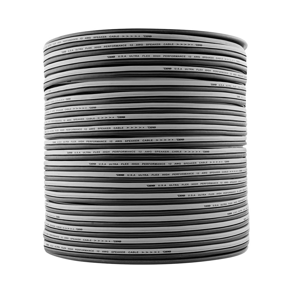 SW-12GA-500SLVB 12-GA Speaker Wire 500 Feet -Silver and Black - Image 2