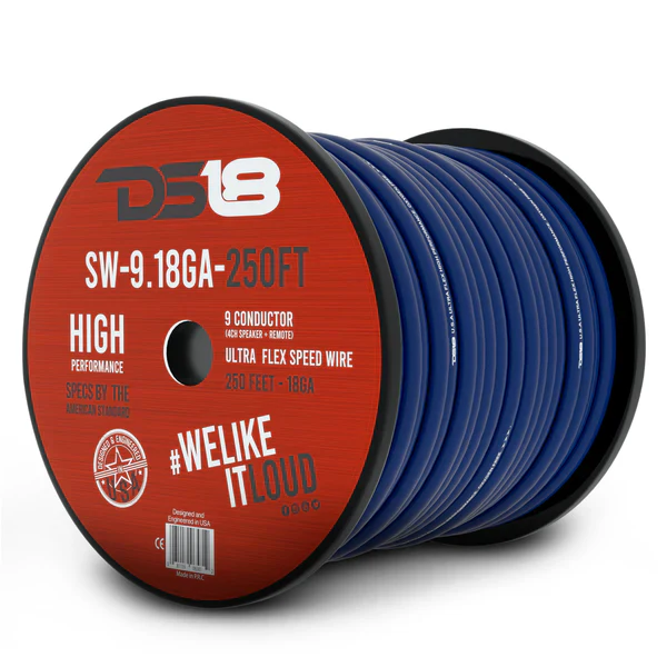 SW-9.18GA-250FT DS18 9 X 18-GA Speed Speaker Wire 250 Feet - Image 4