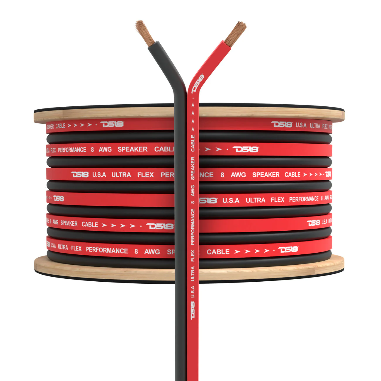 SW-OFC8GA-100RB 8-GA OFC 100% Copper Speaker Wire 100 Feet - Image 2