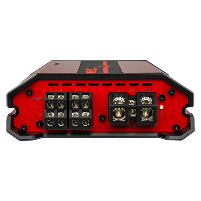 SXE-2000.4D/RD DS18 SXE 4-Channel Class D Amplifier 4 x 150 Watts - Image 4
