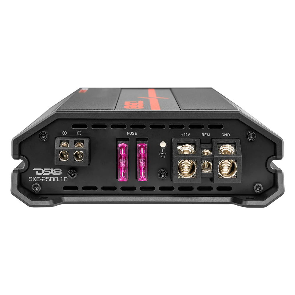 SXE-2500.1D/BK Class D 1-Channel Amplifier 800 Watts Rms @ 1-Ohm - Image 6