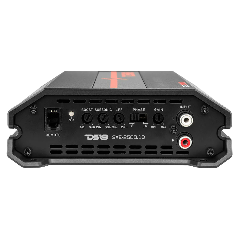 SXE-2500.1D/BK Class D 1-Channel Amplifier 800 Watts Rms @ 1-Ohm - Image 7