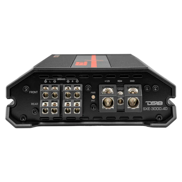 SXE-3000.4D/BK DS18 SXE 4-Channel Class D Amplifier 4 x 200 Watts Rms @ 4-ohm-Black - Image 3