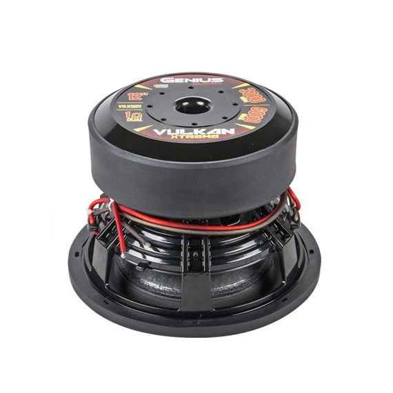 V11-X12D1 VULKAN SERIES SUBWOOFER 12" 6000 WMAX / 3000 WRMS DOUBLE COIL 1 OHM VOICE COIL FLAT ALUMINUM WIRE - Image 4