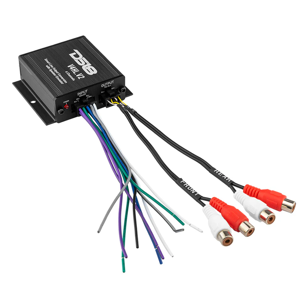 V4HL.V2 Hi/Lo Converter 4-Channel with Speaker Emulator (Remote out) - Image 4