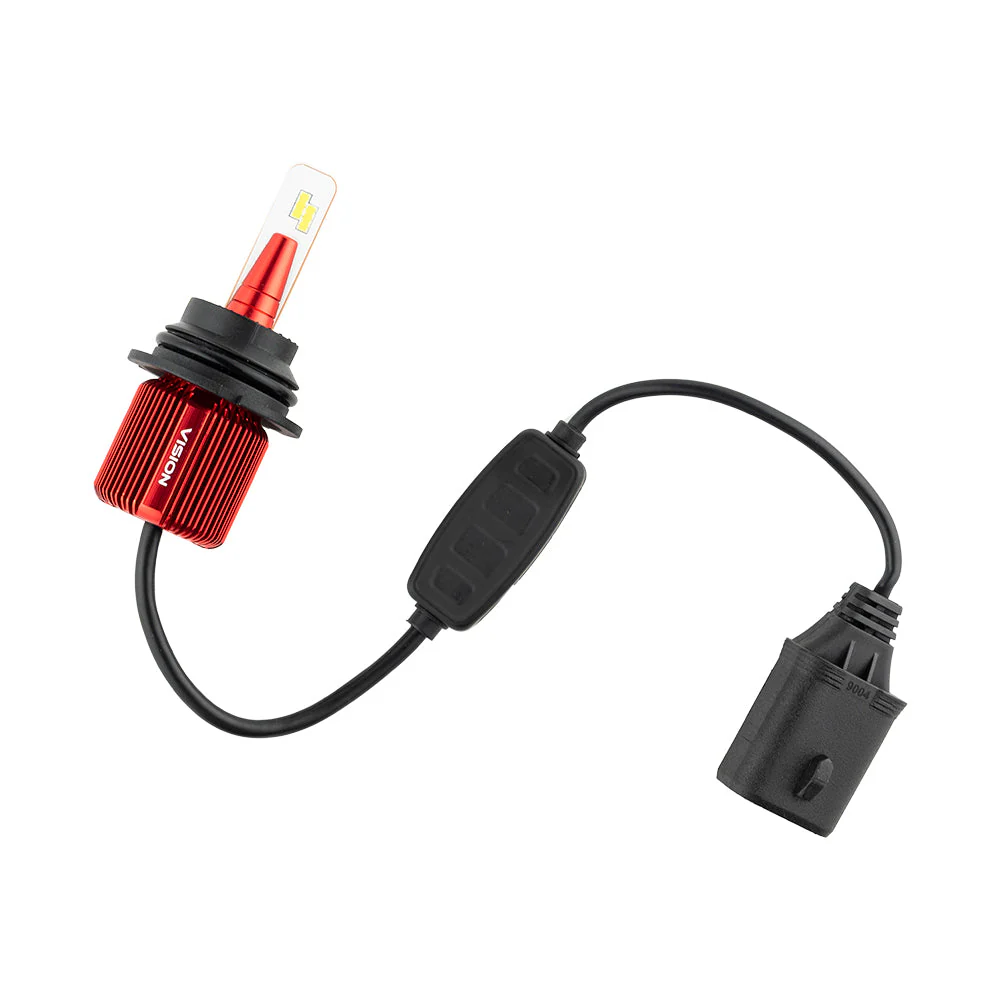 VJ9004 VISION 9004 High/Low CSP LED Conversion Kit 6500K White 8000/5000 Lumens 50/30 Watts - Image 4