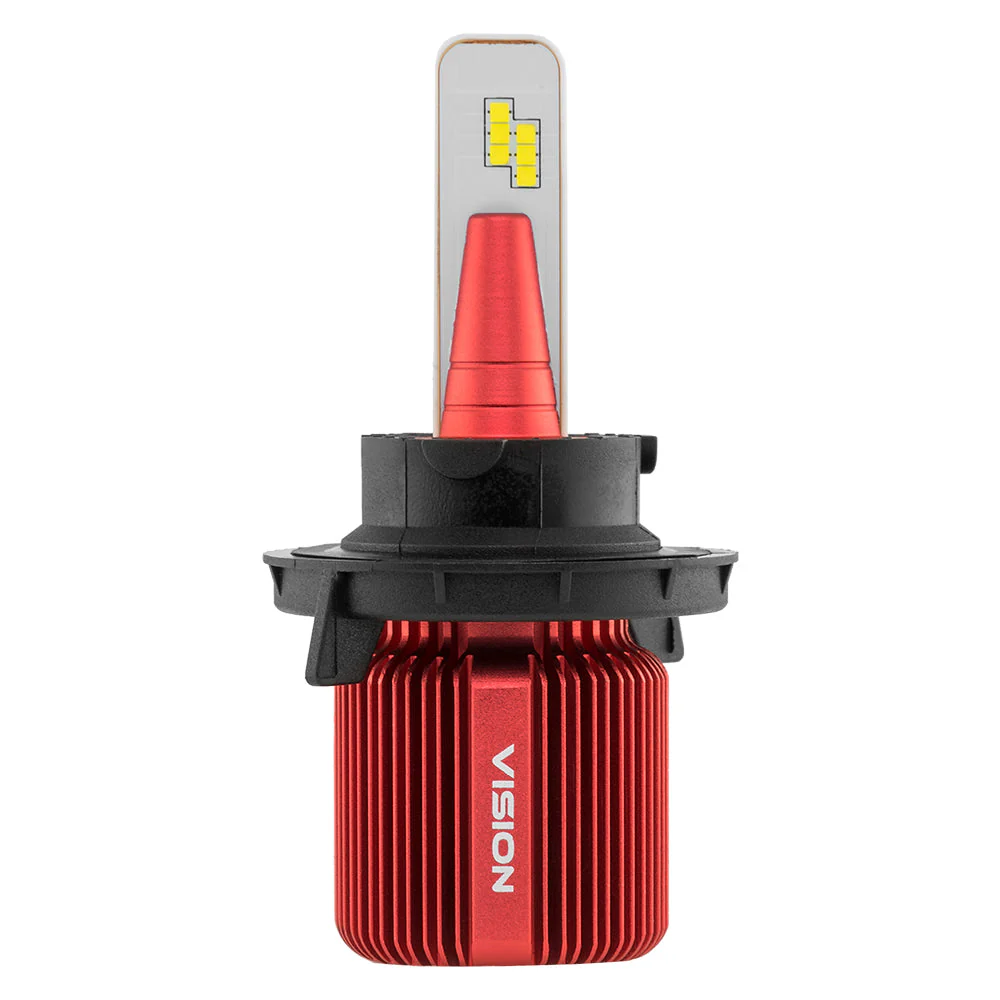 VJH13 VISION H13 High/Low CSP LED Conversion Kit 6500K White 8000/5000 Lumens 50/30 Watts - Image 2