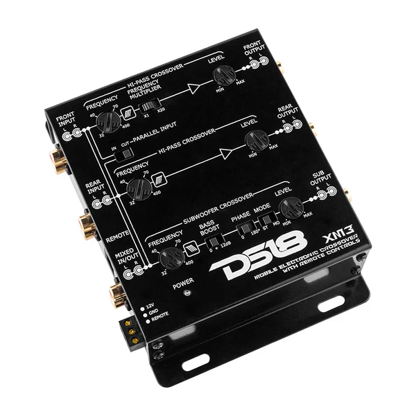 XM3 DS18 3-Way Active Crossover with Sub-Level Control - Image 5