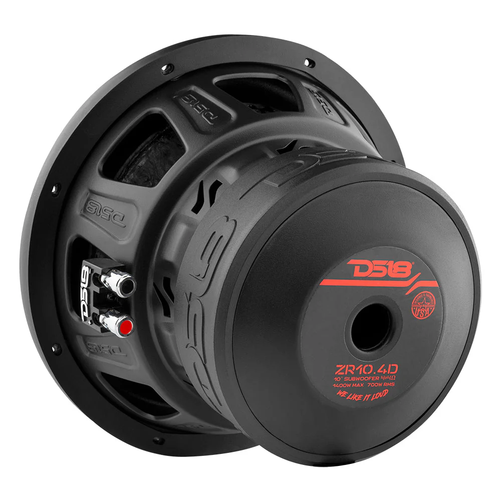 ZR10.4D 10" Subwoofer 700 Watts Rms DVC 4-Ohm - Image 4