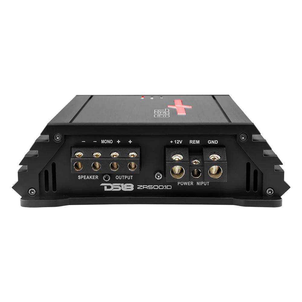 ZR500.1D ZR 1-Channel Class D Amplifier 500 Watts Rms @ 1-Ohm - Image 4