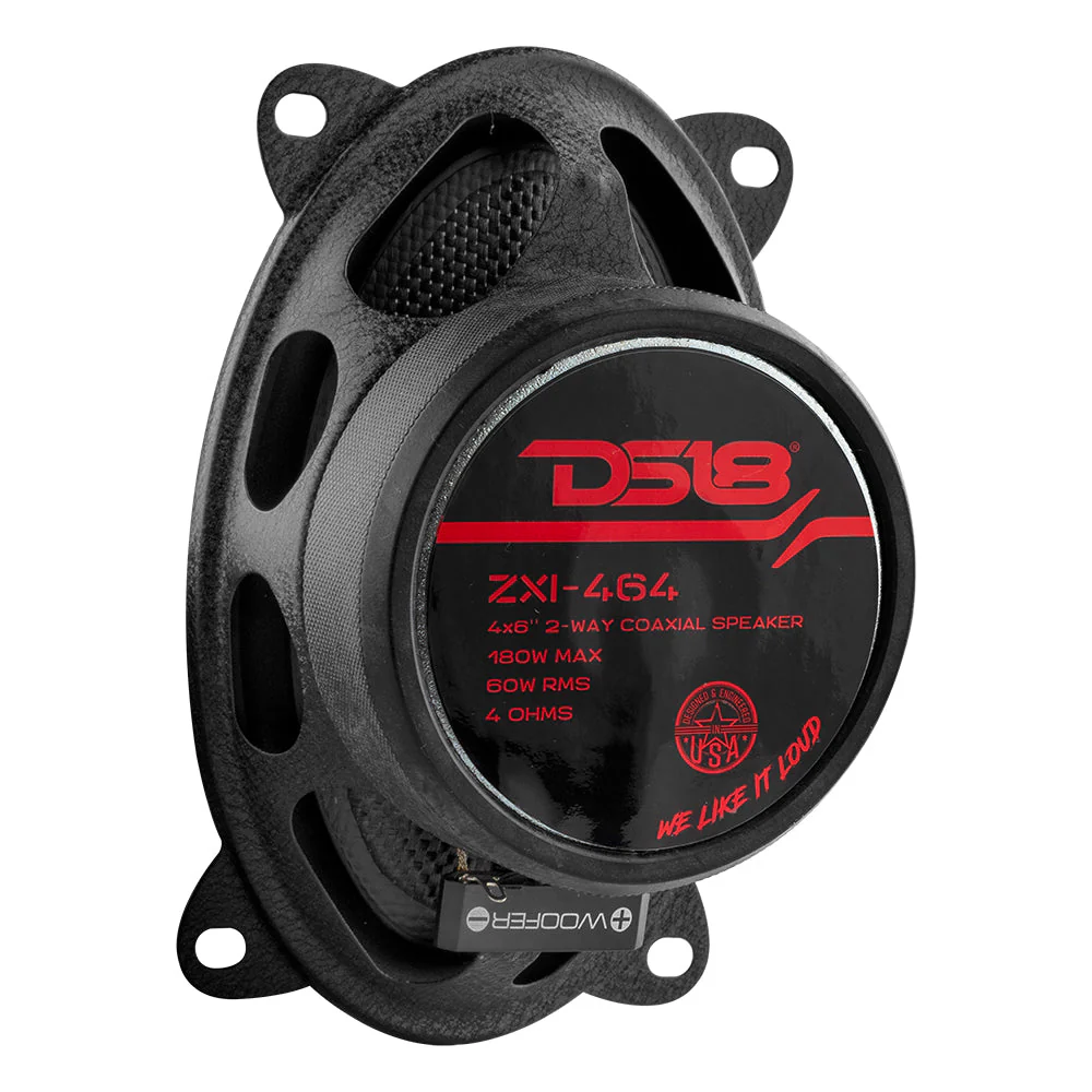 ZXI-464 2-Way Coaxial Speakers with Kevlar Cone 60 Watts Rms 4-Ohm - Image 9