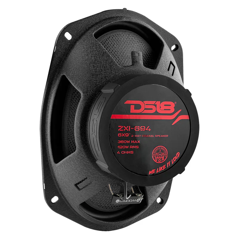 ZXI-694 6x9" 2-Way Coaxial Speakers with Kevlar Cone 120 Watts Rms 4-Ohm - Image 3