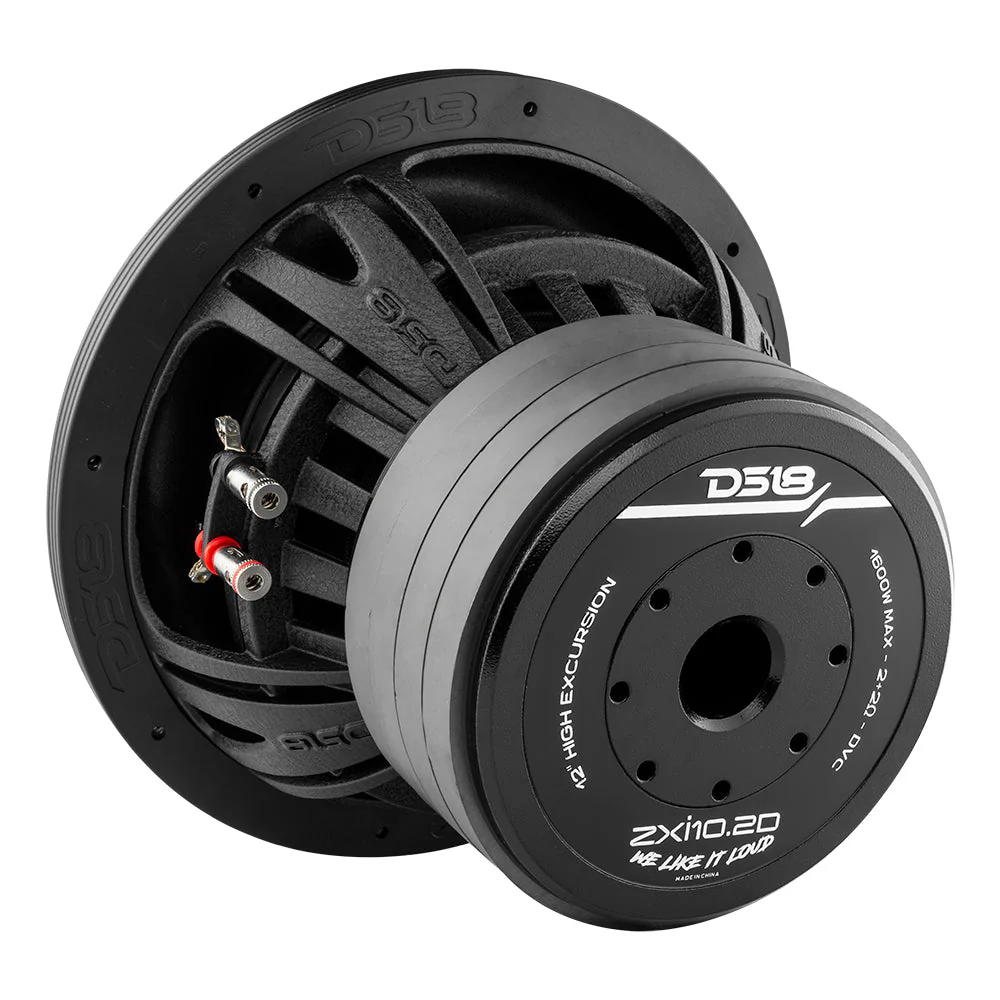 ZXI10.2D 10" High Excursion Subwoofer Quad Stacked Magnets 800 Watts Rms DVC 2-Ohm - Image 4