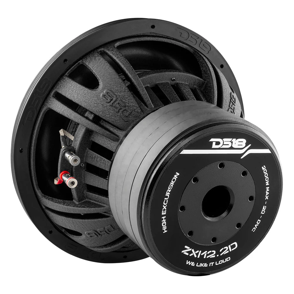 ZXI12.2D 12" High Excursion Subwoofer Quad Stacked Magnets 1000 Watts Rms DVC 2-Ohm - Image 5