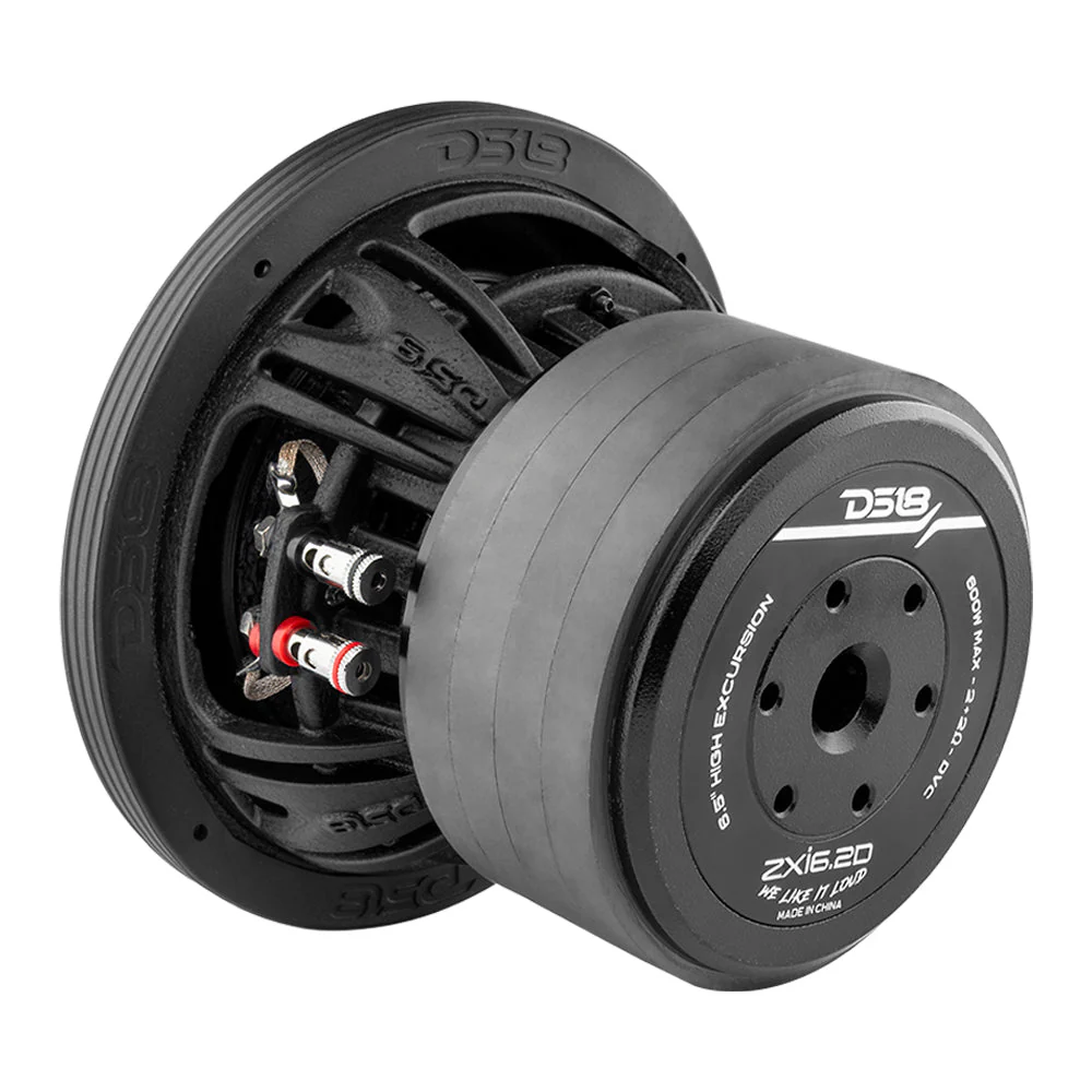 ZXI6.2D 6.5" High Excursion Subwoofer Quad Stacked Magnets 300 Watts Rms DVC 2-Ohm - Image 4