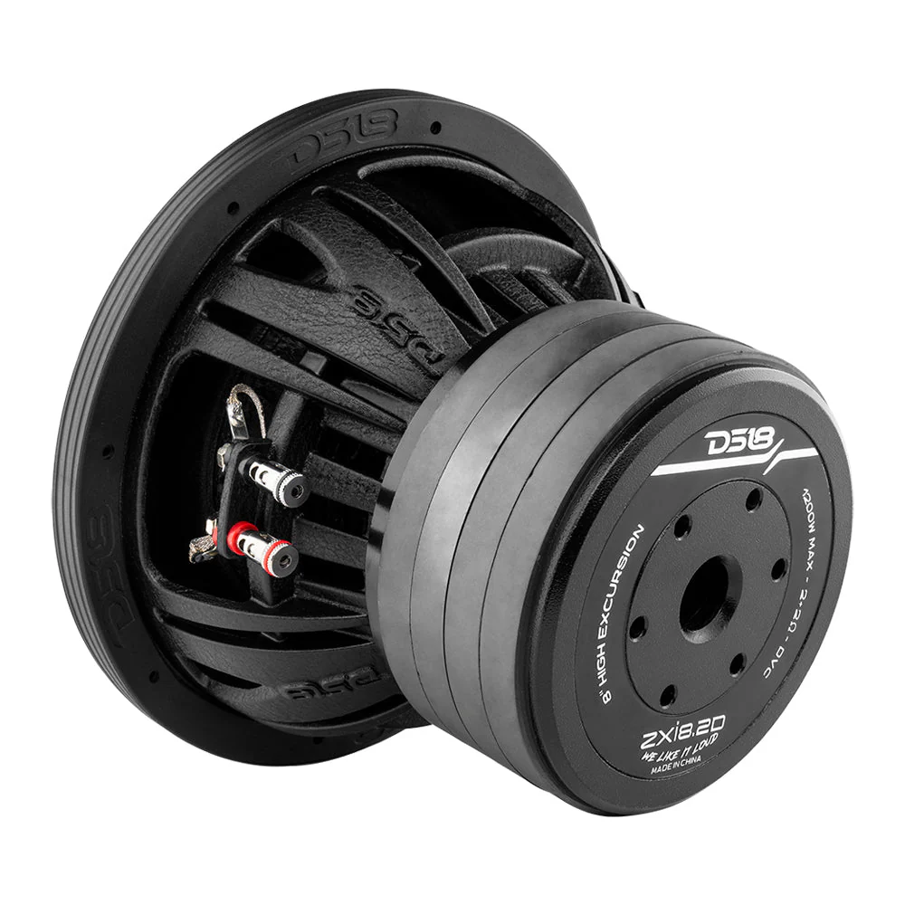 ZXI8.2D 8" High Excursion Subwoofer Quad Stacked Magnets 600 Watts Rms DVC 2-Ohm - Image 4